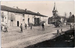 Village HEUDICOURT Meuse Grande Guerre 14.18 Soldats Allemands Dans La Rue De Village Privee Carte Photo Animee - Vigneulles Les Hattonchatel