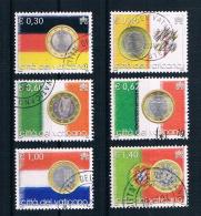 Vatikan 2004 Münzen Mi.Nr. 1495/97/98/99/502/03 Gestempelt - Gebruikt