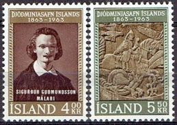 ICELAND # FROM 1963  STAMPWORLD 369-70** - Ungebraucht