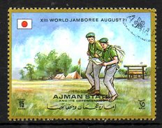 AJMAN. Timbre Oblitéré. Scoutisme. - Used Stamps