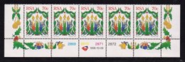 RSA, 1996, MNH Stamps In Control Blocks, MI 1024, Christmas, X742 - Nuevos