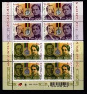 RSA, 2000, MNH Stamps In Control Blocks, MI 1291-1292, Boer War, Writers,  X757 - Nuovi