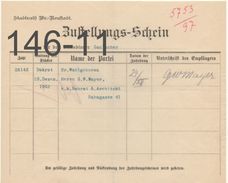 DOKUMENT: Bustellungs - Schein/24-12-1902 - Oostenrijk