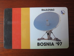 Prepaid Phonecard,used For Germany UN Military At Bosnia'1997,used - GSM, Cartes Prepayées & Recharges