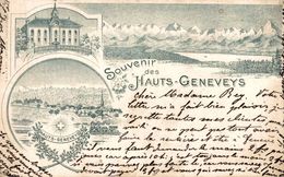 SUISSE SOUVENIR DES HAUTS GENEVEYS - Geneveys