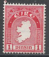 Ireland 1941. Scott #107 (M) Map Of Ireland - Unused Stamps