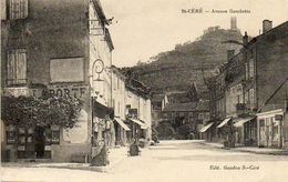 CPA - SAINT-CERE (46) - Aspect De L'Avenue Gambetta En 1940 - Saint-Céré