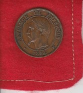 Napoléon 10 Centimes  1854 B état Ttb - 10 Centimes