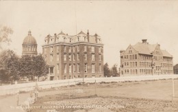 Salem Oregon, Willamette University Campus Buildings, C1910s Vintage Real Photo Postcard - Salem