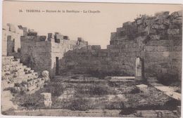 AFRIQUE,AFRICA,AFRIKA,ALG ERIE,ALGERIA,MAGHREB,TEBESSA,TBESSA,frontière Algéro Tunisienne,RUINE,BASILIQUE,chapelle - Tébessa