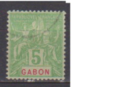 GABON           N°   19    ( 17 )     OBLITERE         ( O 1275 ) - Gebruikt