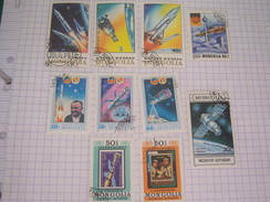 Vols Spatiaux, Intercosmos, Engins Spatiaux  - 1979 à 1989 - Mongolie - Autres & Non Classés