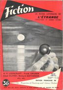 Fiction N° 36, Novembre 1956 (BE+) - Fiction