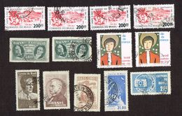 23x Stamps Brasil - AERONAUTICA - CORREIOS DO BRASIL - Collections, Lots & Series