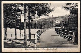 A5374 - Alte Ansichtskarte - Hotel Trommershausen Marienheide - Talsperre Lingese - Carl Beckmann - Marienheide