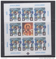 Europa Cept 2000 Kosovo/Serbia Mini M/s ** Mnh (32685) PRIVATE ISSUE - 2000