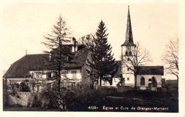 Eglise Et Cure De Granges-Marnand - Marnand