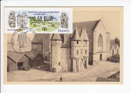 Carte-Maximum FRANCE N° Yvert LISA 1027 (ANGERS Obl Sp Ill 1er Jour Sur Belle Carte Ancienne RRR - 2010-2019