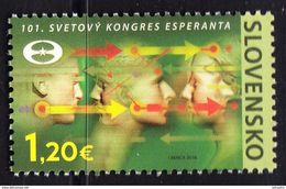 Slovaquie 2016 101° Congès Mondial De Esperanto à Nitra - Unused Stamps