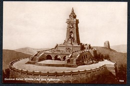 A5568 - Alte Ansichtskarte - Kyffhäuser - Denkmal Kaiser Wilhelm - Reichskriegerbund TOP - Kelbra