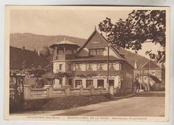 CPSM CHATENOIS (Bas Rhin) - Hostellerie De La Gare HERRMANN Propriétaire - Chatenois