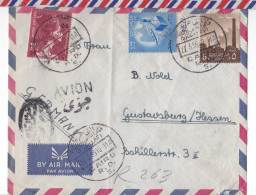 Cairo 1959 EGYPT Eqypte Cover To Germany - Briefe U. Dokumente