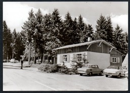 A5321 - Alte Ansichtskarte - Neustadt Am Rennsteig - Waldbaude Dreiherrenstein - Auto Fahrzeug Kennzeichen - Ilmenau