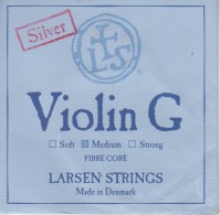 Denmark Larsen Violin Strings Envelope Label Empty - Zubehör & Versandtaschen