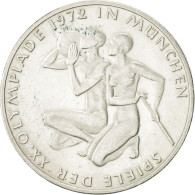 Monnaie, République Fédérale Allemande, 10 Mark, 1972, Stuttgart, TTB+ - Other & Unclassified