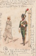 ILLUSTRATEUR L VALLET EN FACTION CHASSEUR DE LA GARDE 1808 - Vallet, L.