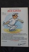 CPSM PETANQUE JEUX JOUEUR DE BOULES FICHE D IDENTITE BOULISTE   DESSIN ALEXANDRE - Bowls