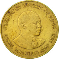 Monnaie, Kenya, 10 Cents, 1989, British Royal Mint, TTB, Nickel-brass, KM:18 - Kenia