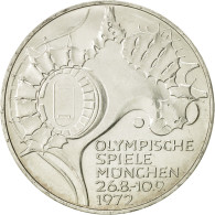 Monnaie, République Fédérale Allemande, 10 Mark, 1972, Karlsruhe, SUP - Andere & Zonder Classificatie