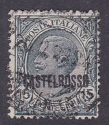 Italy-Colonies And Territories-Castelrosso S3 1922 15c Slate Used - Algemene Uitgaven