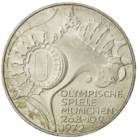 Monnaie, République Fédérale Allemande, 10 Mark, 1972, Munich, SUP, Argent - Other & Unclassified