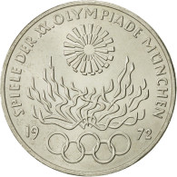 Monnaie, République Fédérale Allemande, 10 Mark, 1972, Hambourg, SPL, Argent - Sonstige & Ohne Zuordnung