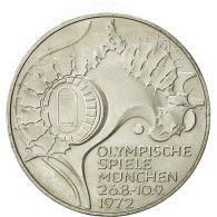 Monnaie, République Fédérale Allemande, 10 Mark, 1972, Munich, SUP+, Argent - Andere & Zonder Classificatie