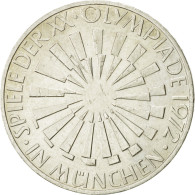 Monnaie, République Fédérale Allemande, 10 Mark, 1972, Karlsruhe, SUP - Otros & Sin Clasificación