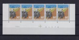 N°1340 Datumstrook 1VII65 Paar MNH ** POSTFRIS ZONDER SCHARNIER SUPERBE - Coins Datés