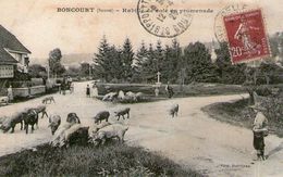 (45) CPA  Boncourt Habillé De Soie En Promenade  (Bon Etat) - Boncourt