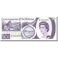 Billet, Saint Helena, 50 Pence, 1976-1979, Undated (1979), KM:5a, NEUF - Saint Helena Island