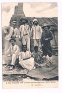 AFR-1054     SIERRA LEONE : A Jolly Company With A Woman Enjoying Her Pipe - Sierra Leone