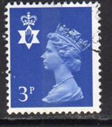 GB N. Ireland 1971-93 3p 1 Band Regional Machin, Used, SG 14 - Nordirland