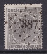 N° 17 LP 387  WALCOURT COBA +4.00 - 1865-1866 Perfil Izquierdo