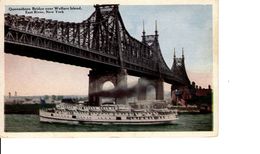 QUEENSBORO BRIDGE OVER WELFARE ISLAND - Bruggen En Tunnels