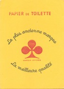 France Buvard Papier De Toilette ( Pliure ) 21,5 Cm X 15 Cm - P