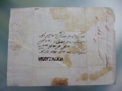 PRÉ-FILATELIA - MORTAGUA (PORTE 35 A MANUSCRITO) - ...-1853 Préphilatélie