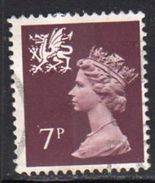 GB Wales 1971-93 7p Regional Machin, Used, SG 23 - Wales