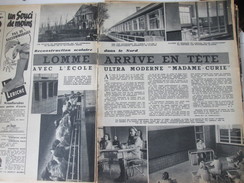 1950 LOMME   école Ultra Moderne MADAME CURIE - Lomme