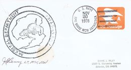 Antarctique Letter From Medical Department Of MCM Antarctica  (Nov 20 1978) To Alliance, Oh - Andere & Zonder Classificatie
